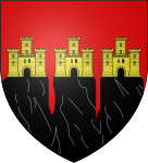 Blason ville fr Saignon (Vaucluse)